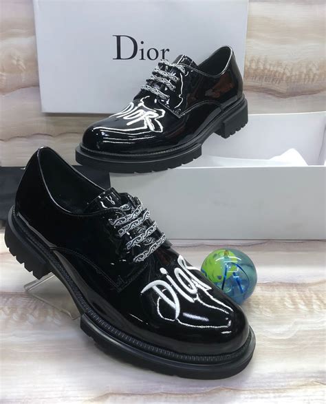 dior dot lace shoes|Dior loop king shoes.